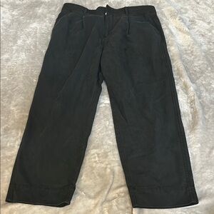 Everlane tencel way high taper pant in black